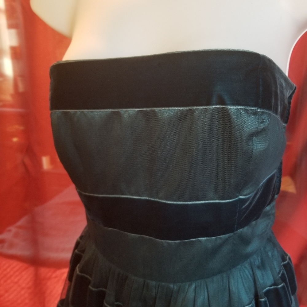 Betsey Johnson blue "prom" dress